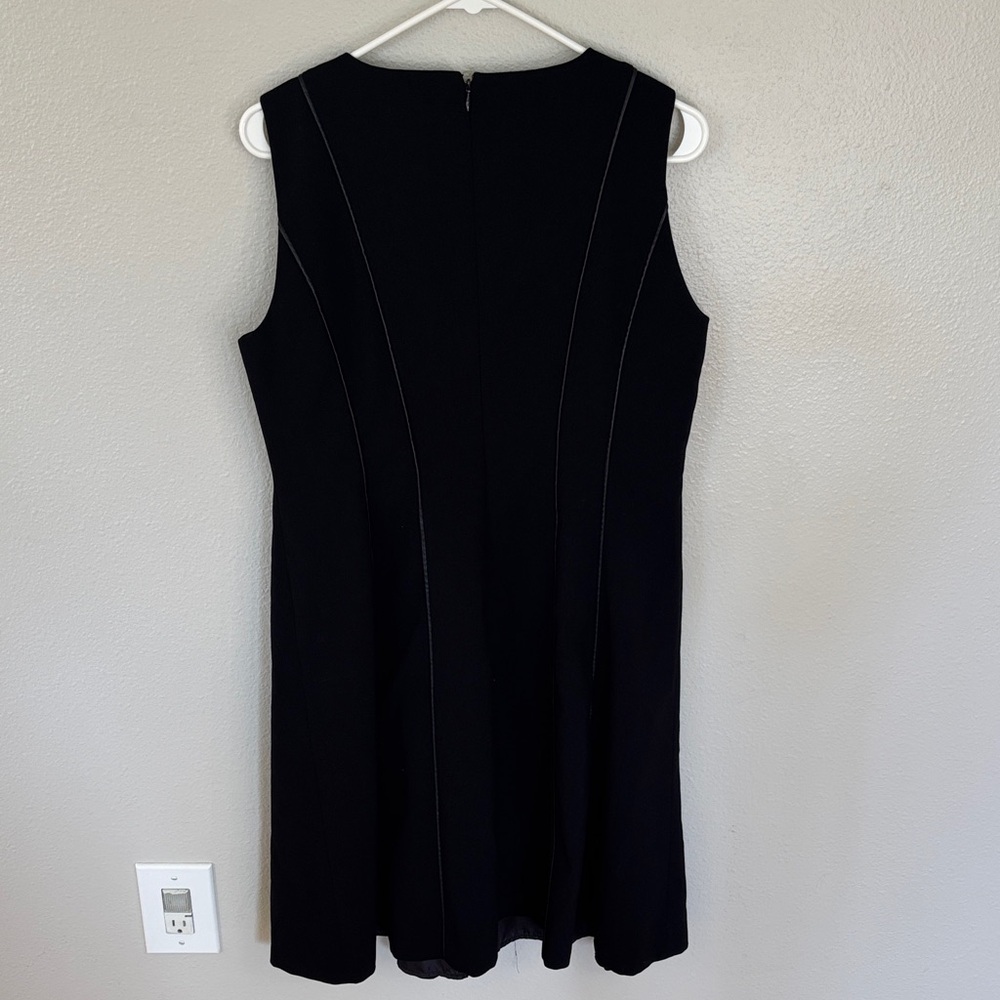 Calvin Klein Black Sleeveless Dress -162sku - Picture 3 of 5